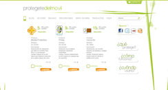 Desktop Screenshot of productos.protegetedelmovil.com